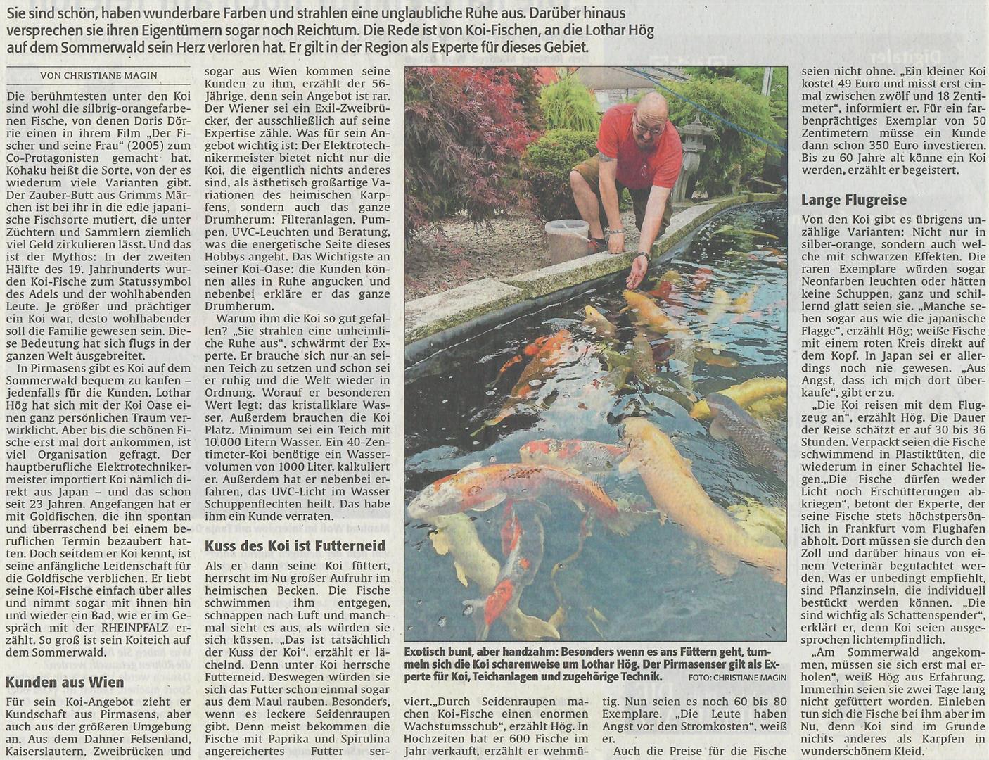 Rheinpfalz Koioase H�g