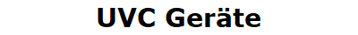UVC Ger�te